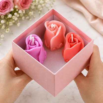WCM003 3D Rose Bud Mold