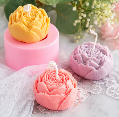 WCM020 Flower Candle Mold(own)
