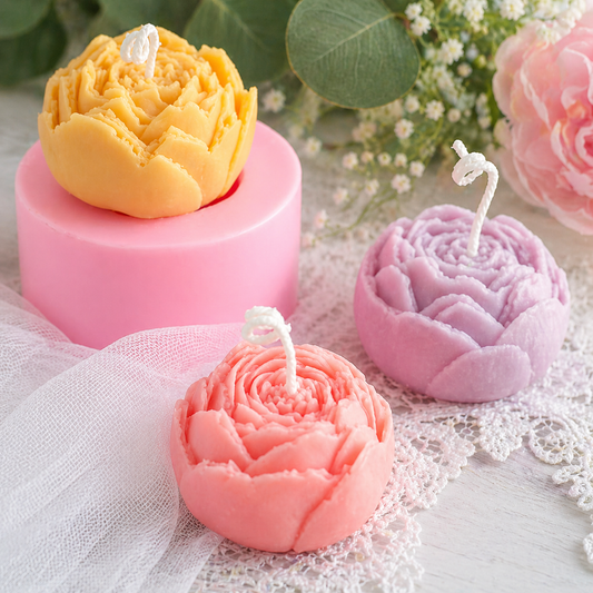 WCM020 Flower Candle Mold(own)