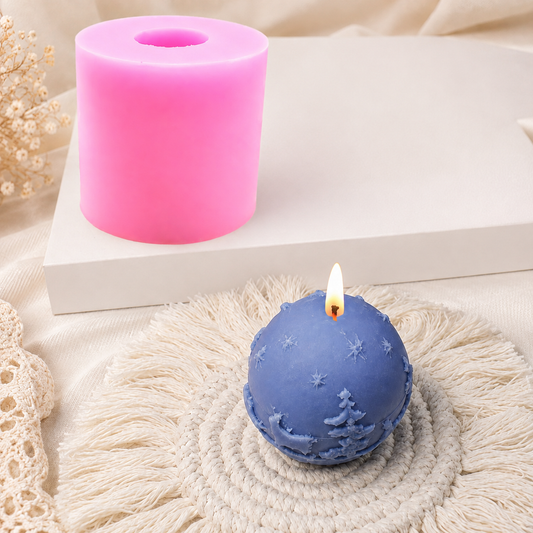 Deer Ball Candle Mold WCM026