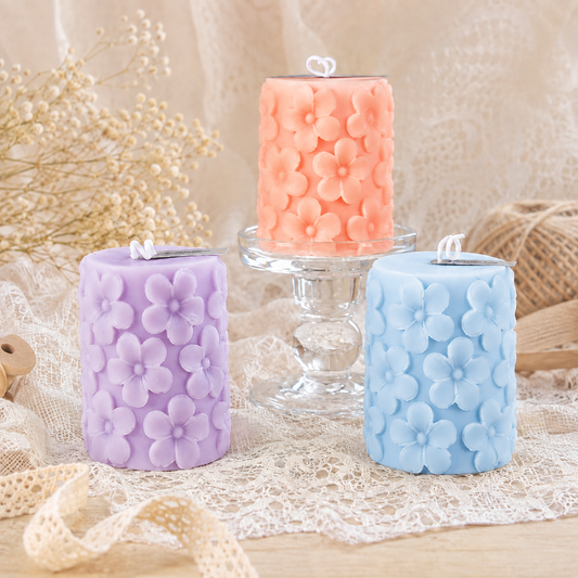 WCM084 Flower Pillar
