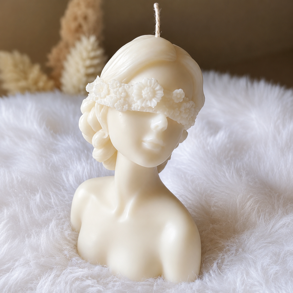 Flower Blindfold Lady I WCM106