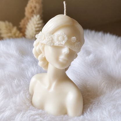 Flower Blindfold Lady I WCM106