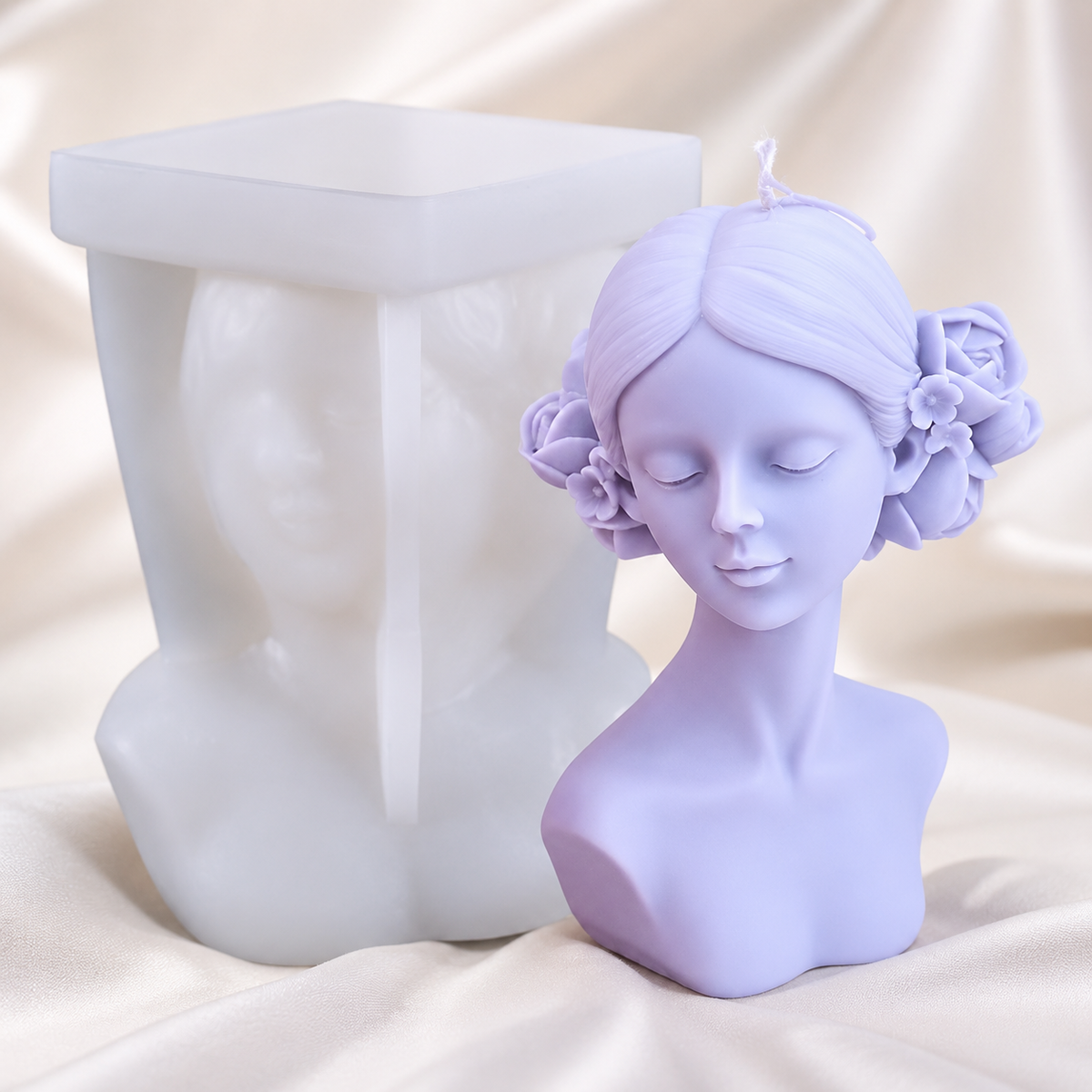 Flower open eye Lady WCM107