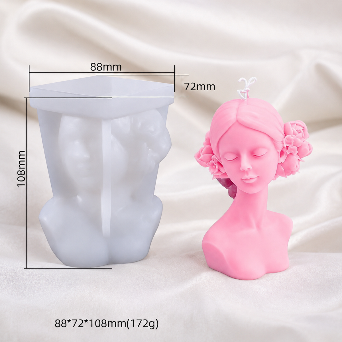 Flower open eye Lady WCM107