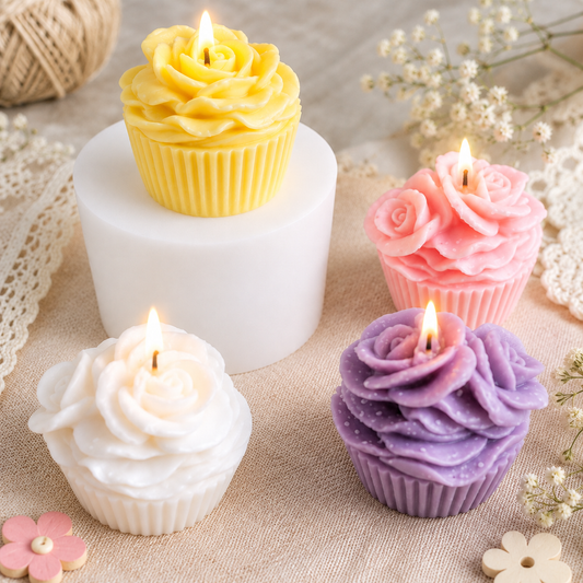 Cupcake rose WCM115