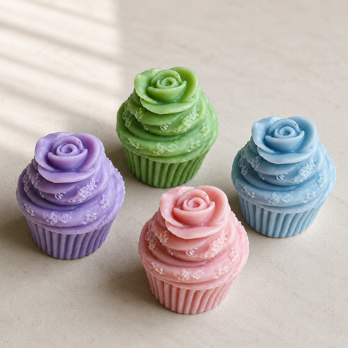 Cream Pastry dark rose WCM138