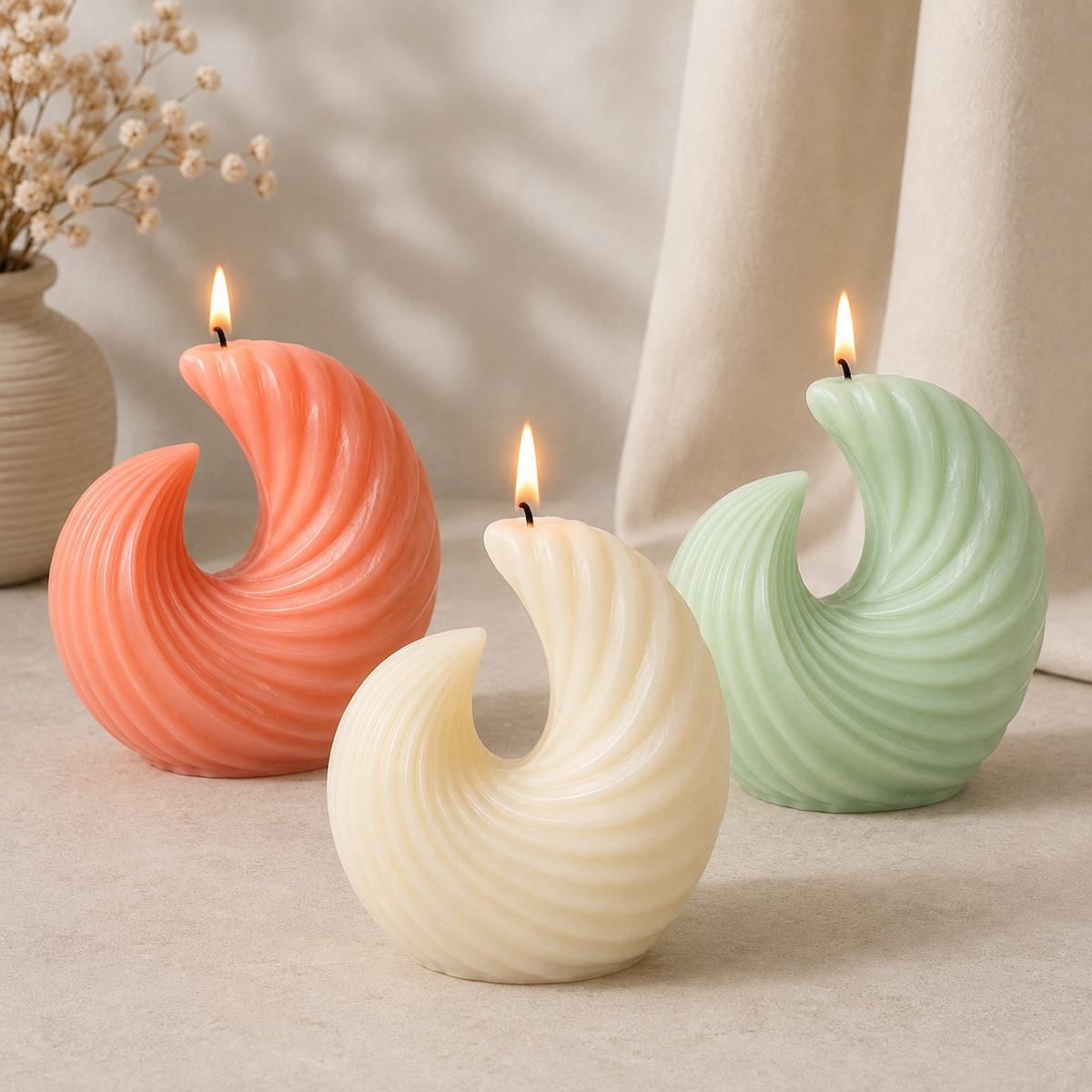Wave Statue WCM172
