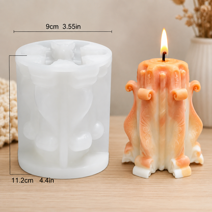 3d Carved Pillar I WCM188