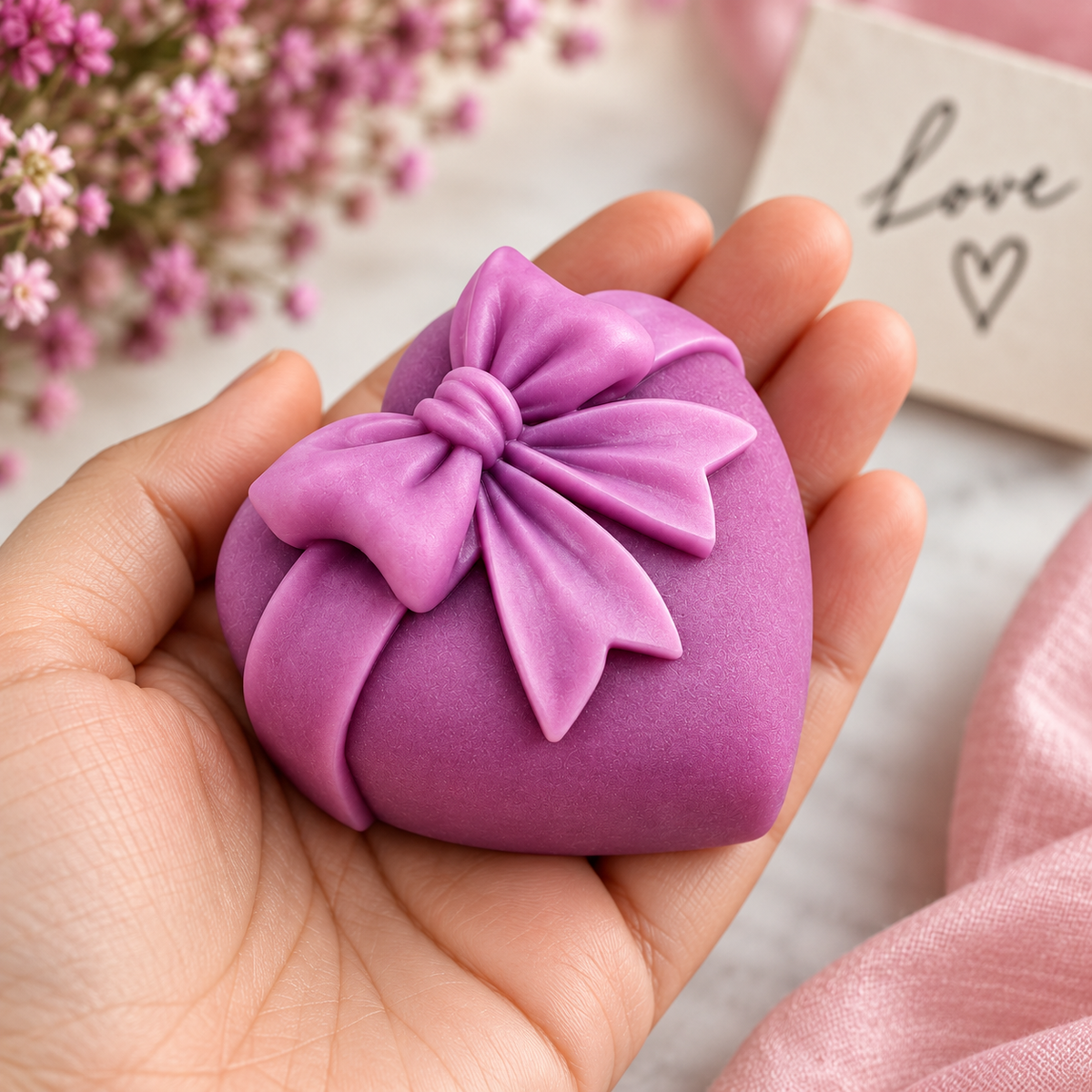 Bow Mini Heart WCM243(own)