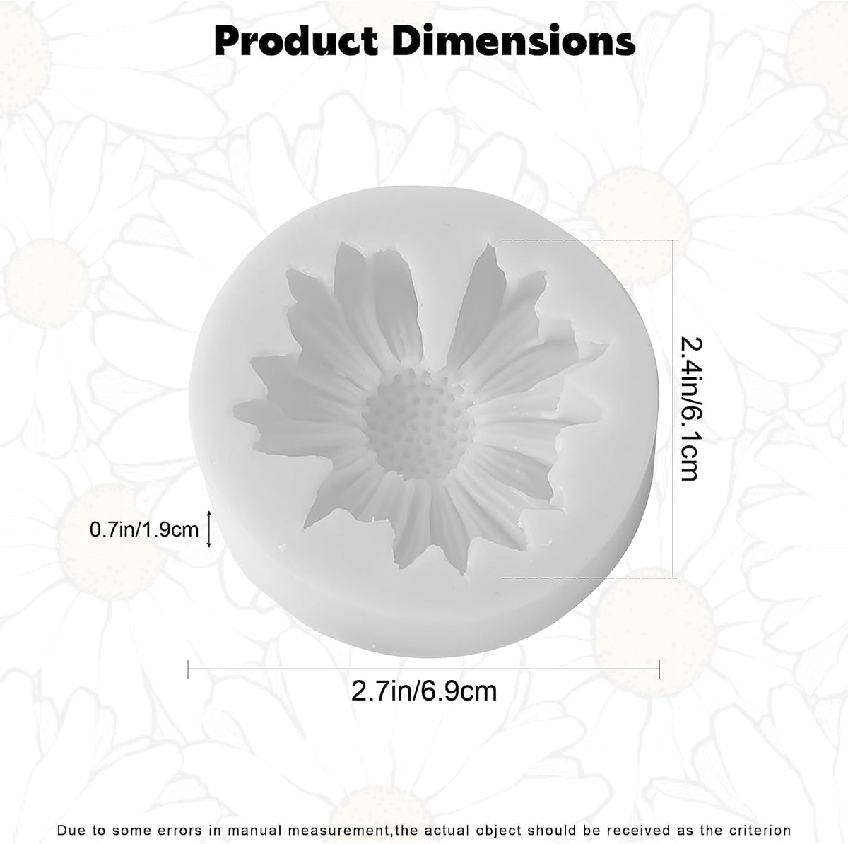 Yellow Daisy WCM246 (Heavy quality)(own)