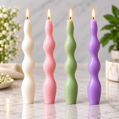 Spiral Rod Candle WCM252
