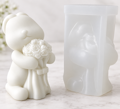 Rabbit With Boquet WCM254