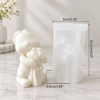 Rabbit With Boquet WCM254