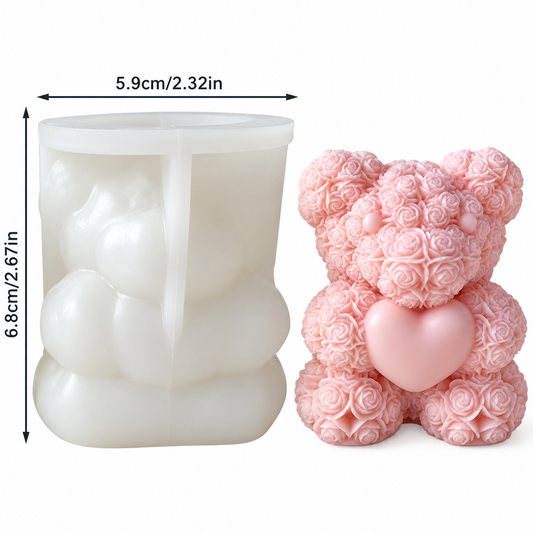 Teddy Rose Heart WCM255 | WCM435