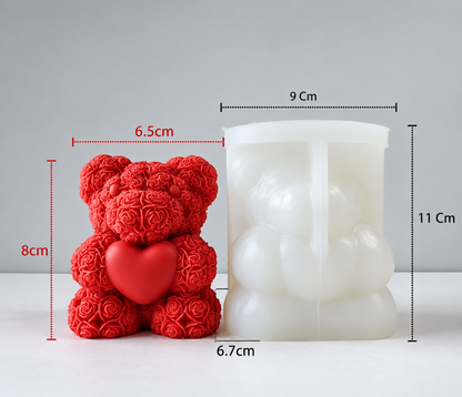 Teddy Rose Heart WCM255 | WCM435
