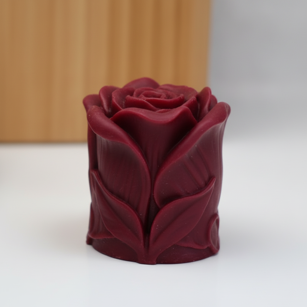 Rose Bud Silicone Candles Mould | WCM825