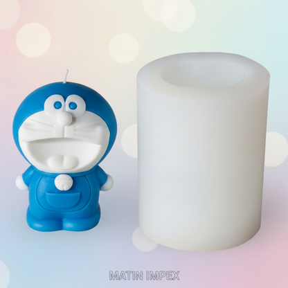 3D Doraemon Shape silicone mold | WCM830 (OWN)