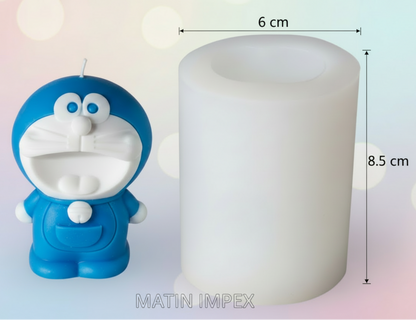 3D Doraemon Shape silicone mold | WCM830 (OWN)