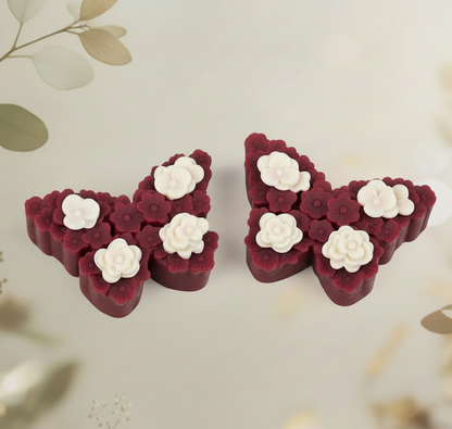 3D floral butterfly silicone mold | WCM834 (OWN)