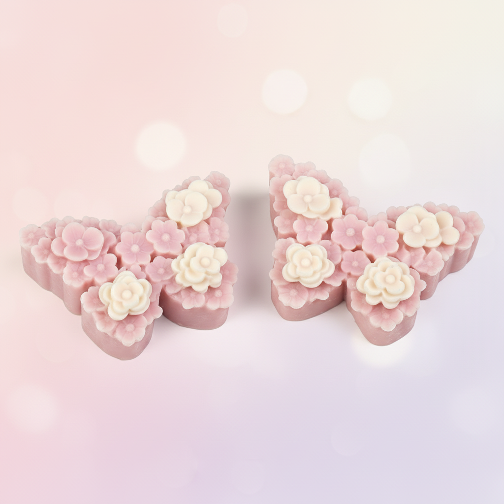 3D floral butterfly silicone mold | WCM834 (OWN)