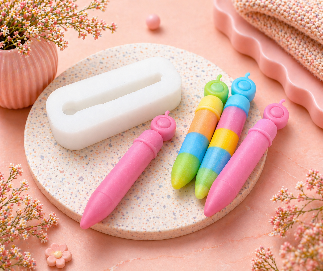 ColorPop / pichkari Holi Candle Mold | CFM424 (OWN)