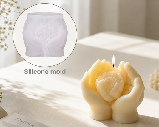 Baby Feet Candle Silicone Mold | WCM883