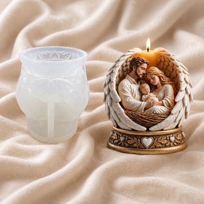 WCM907 Divine Family Candle Mold