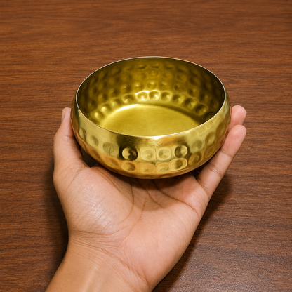 Metal Urli, 4 inches  Metal Urli  WCT003 (Electroplated)