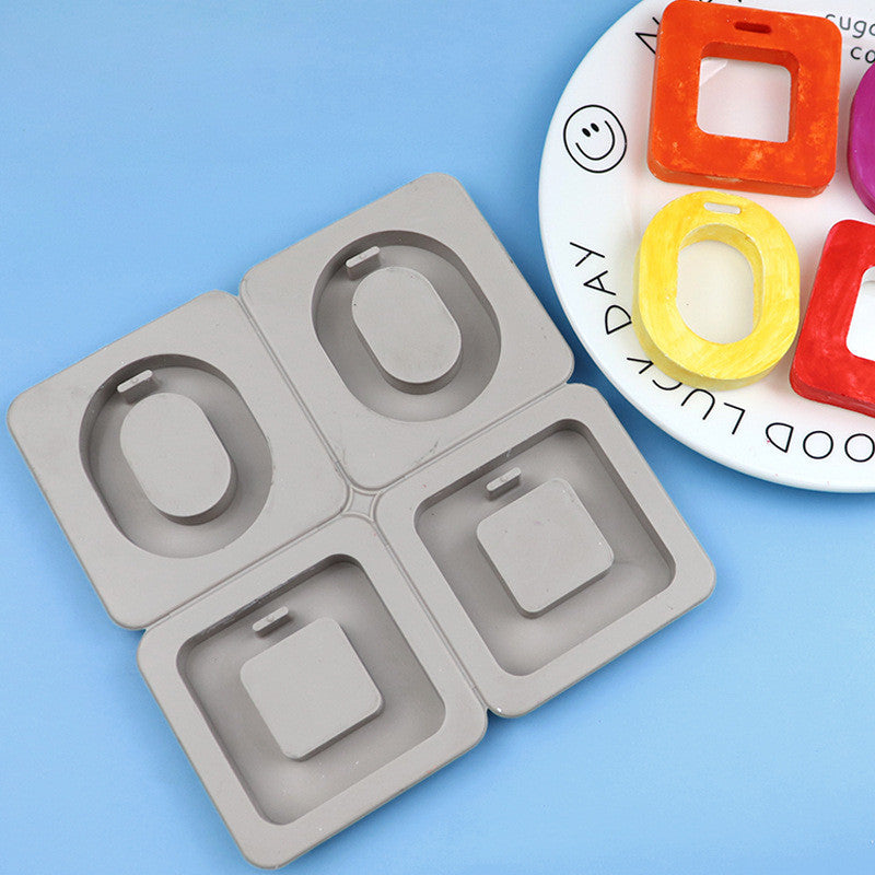 Geometric Frame Silicone Mold | SSM179