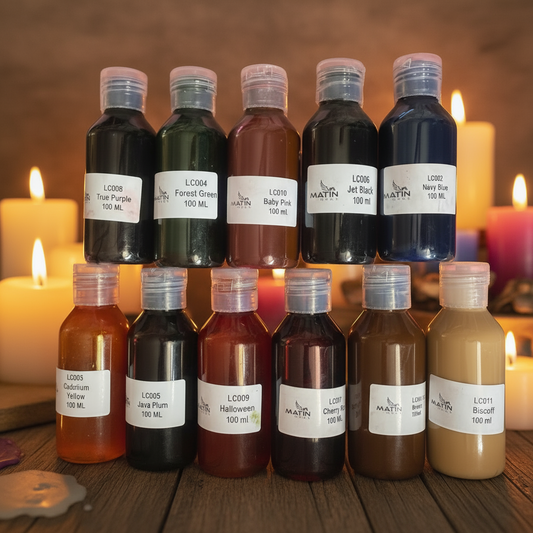 Candle Colors (Liquid),  LC001-LC013