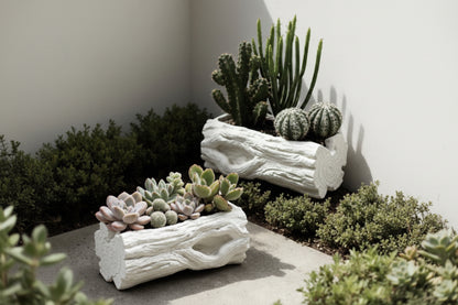 Wooden Log Planter | ARM502 (OWN)