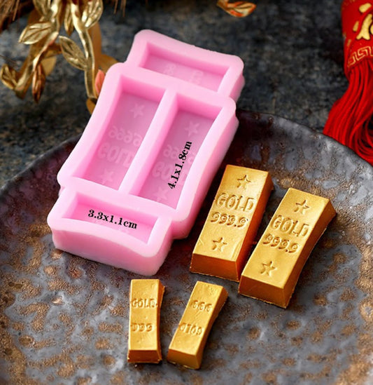 Bullion Gold Bar Mould CFM393