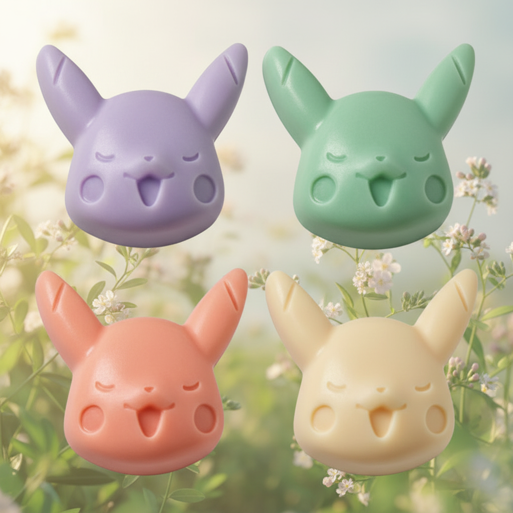 4-Cavity Pokemon Silicone Mold | SSM266