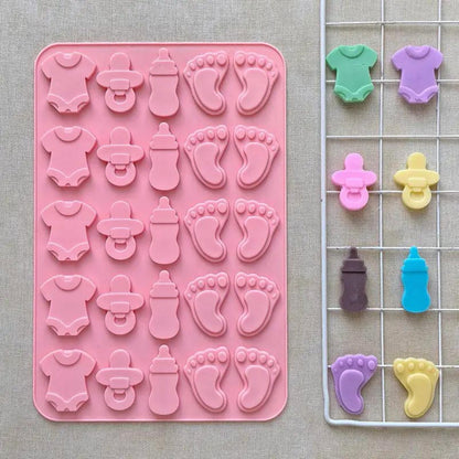 Baby Shower Theme Candy & Fondant Mold | CFM434