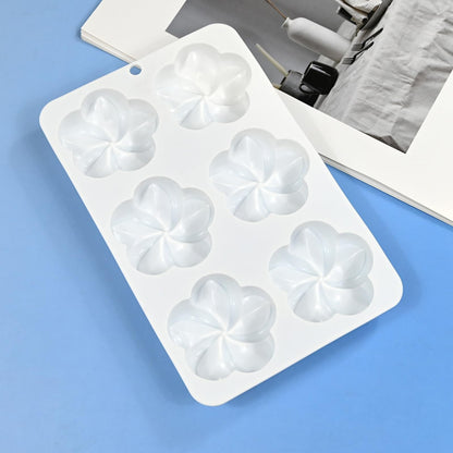 6 Cavity Blossom Flower Silicone Mold  | SSM317