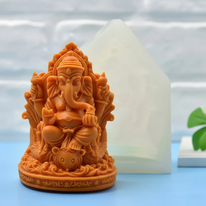 3D Lord Ganesha Mold (Big)|  WCM893