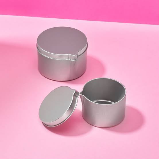 Beaker jar/Massage Metal Candle Tin Jar with Lid | PM422