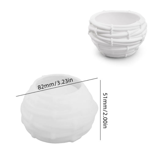 Bird Nest Shape Cup Mold ARM384