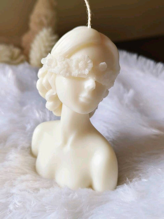 Flower Blindfold Lady I WCM106