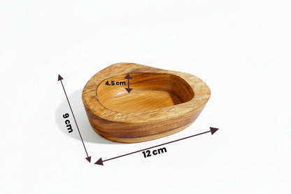 Wooden Tedhe Medhe Bowl 4 Set WC020