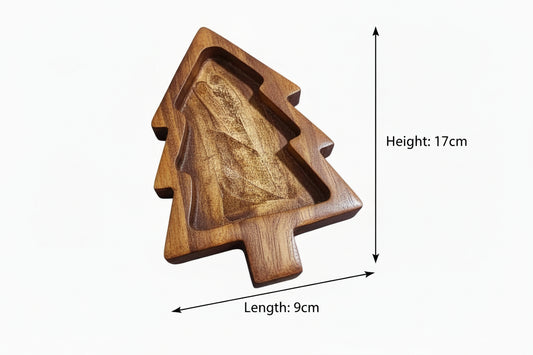 Wooden Christmas Tree, 17x9cm, WC012