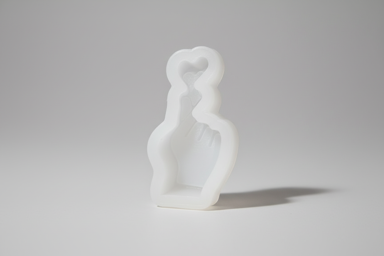 Heart Gesture Mold | Small And Big Size | WCM790 | WCM791 (own)