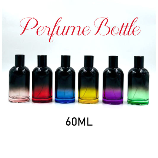 60ml Empty Gradient Glass Perfume Bottles (Set of 6) | PGB002