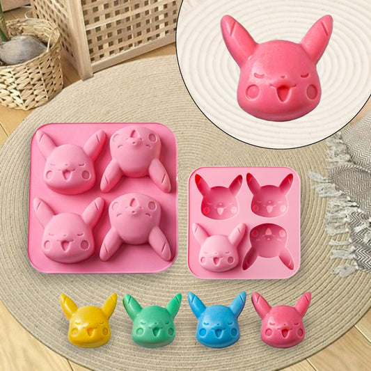 4-Cavity Pokemon Silicone Mold | SSM266