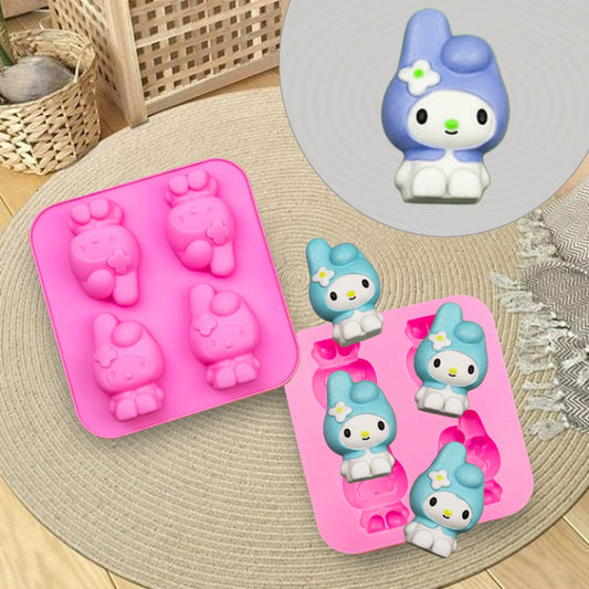 4-Cavity My Melody silicone mold | SSM273