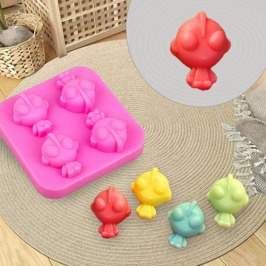 4-Cavity Ultraman Silicone Mold | SSM270