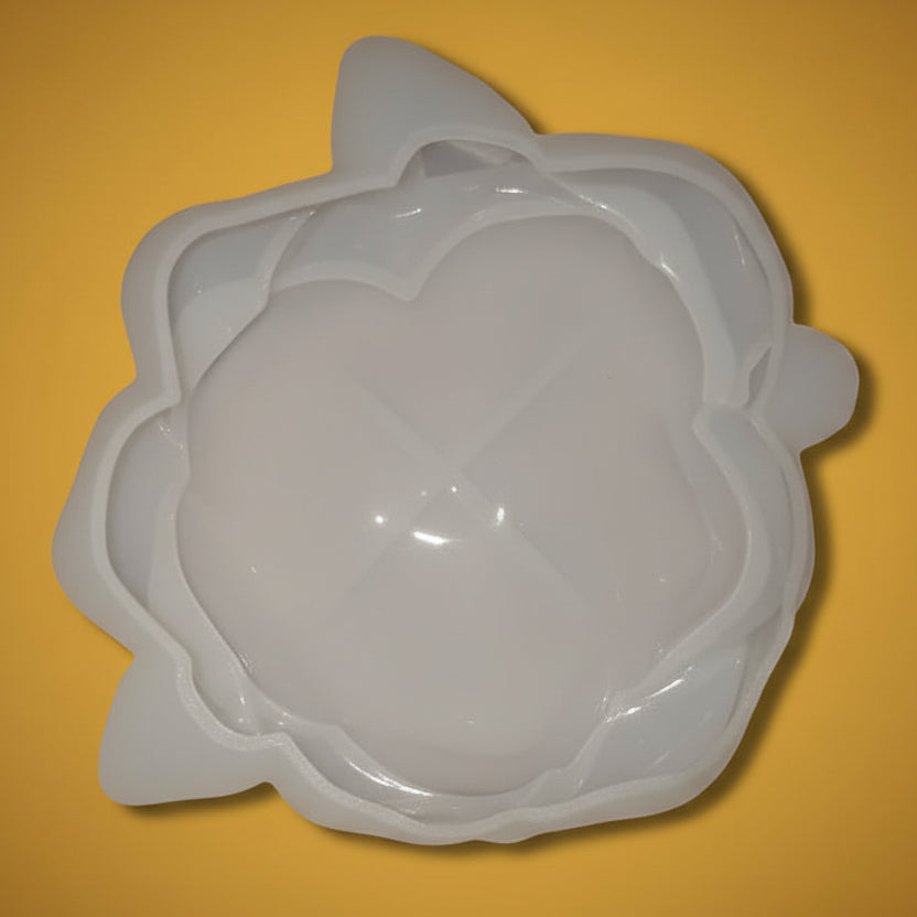 Camellia Flower Candle Holder Mould | ARM515