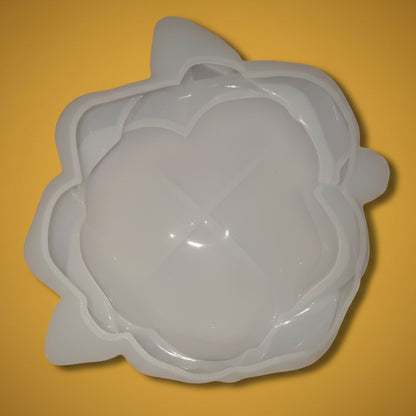 Camellia Flower Candle Holder Mould | ARM515