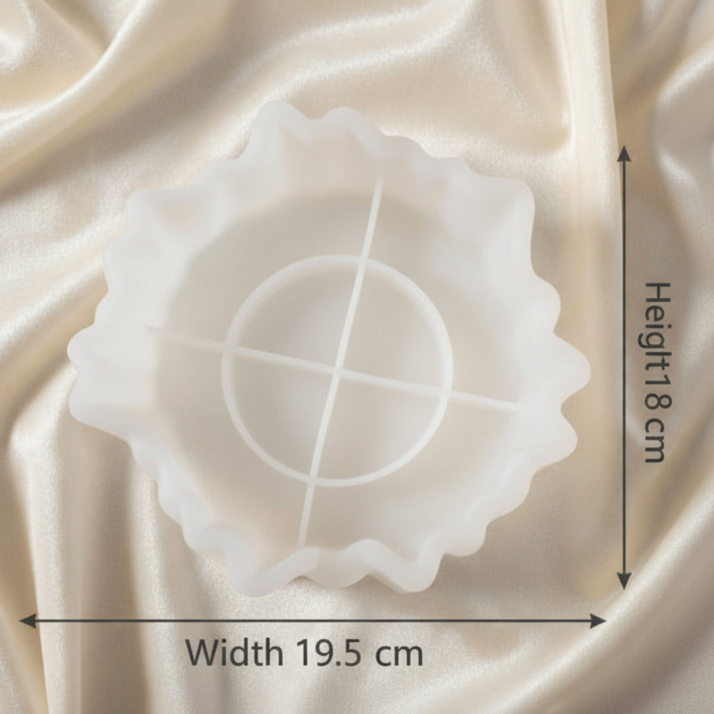 Scallop Bloom Bowl Mold l ARM508